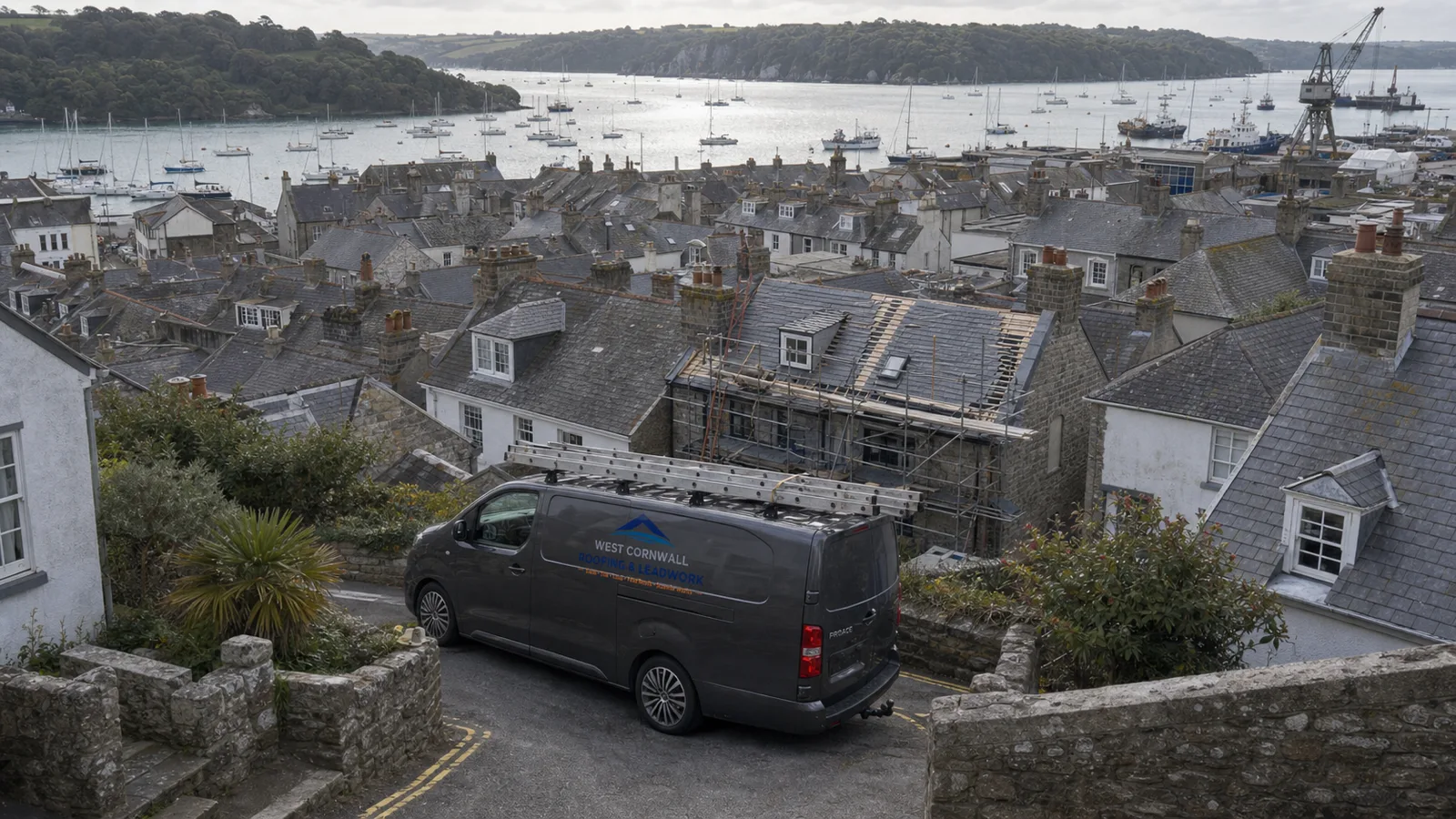 Roofers working in Falmouth, West Cornwall