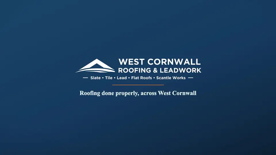 West Cornwall Roofing & Leadwork brand film